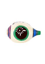 Load image into Gallery viewer, Conch/Shankh Shaped Terracotta Hand painted Tea Light Holder