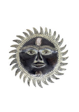 Load image into Gallery viewer, Brass Sun Face Wall Hanging