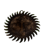 Load image into Gallery viewer, Brass Sun Face Wall Hanging