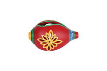 Load image into Gallery viewer, Conch/Shankh Shaped Terracotta Hand painted Tea Light Holder