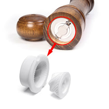 Load image into Gallery viewer, Wood Salt and Pepper Grinder Set with Optional Tray for Sea Salt and Pepper(5,8,10 inch) Strong Adjustable Grinder