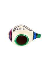 Load image into Gallery viewer, Conch/Shankh Shaped Terracotta Hand painted Tea Light Holder

