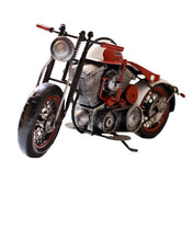 Load image into Gallery viewer, Antique Motorbike Model, Vintage Motorcycle Model, Handcrafted Motorbike, Classic motorcycles
